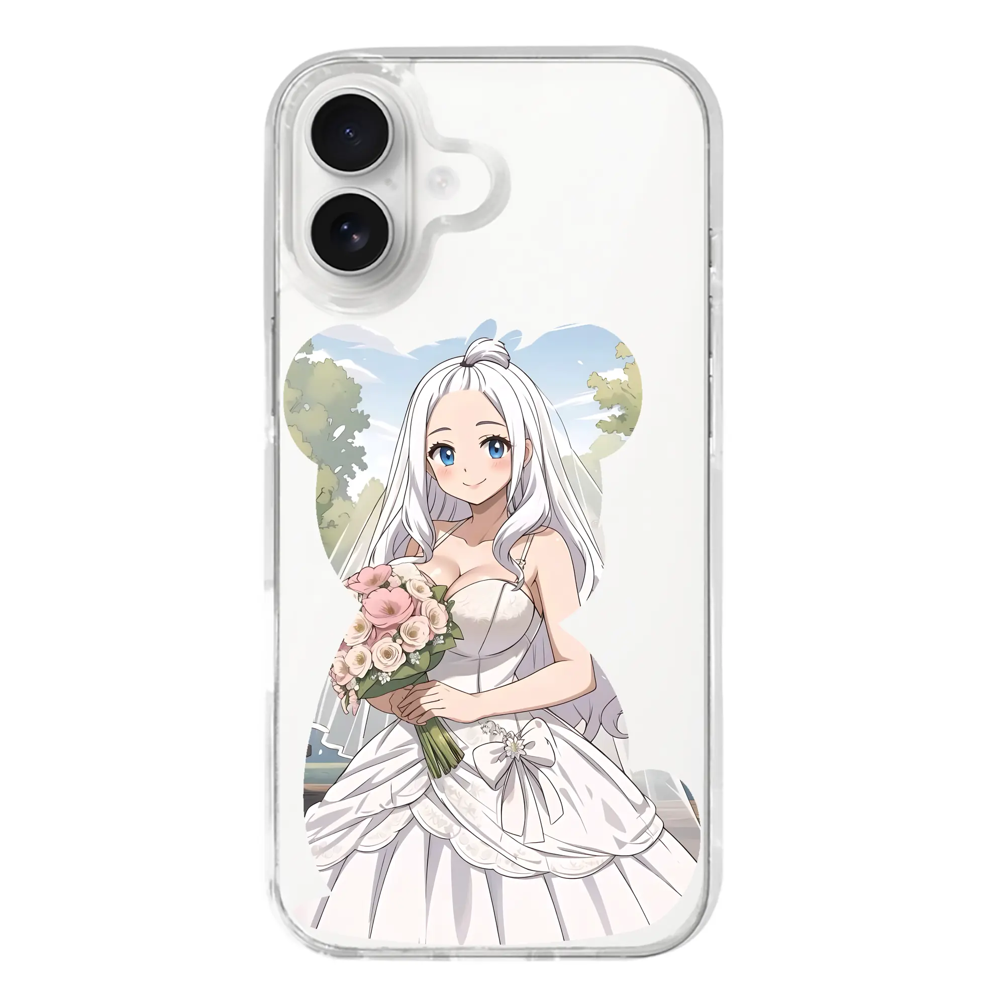 フェアリーテイル グッズ ミラジェーン・ストラウス - iPhone 17シリーズ 透明スマホケース – 薄型・耐衝撃・精密フィット保護カバー